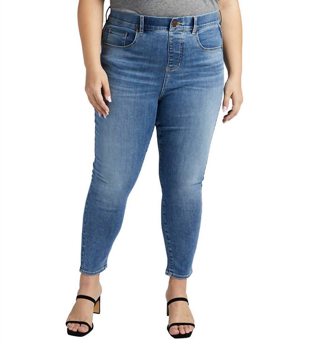 NEW JAG valentina high rise skinny crop jeans in boardwalk